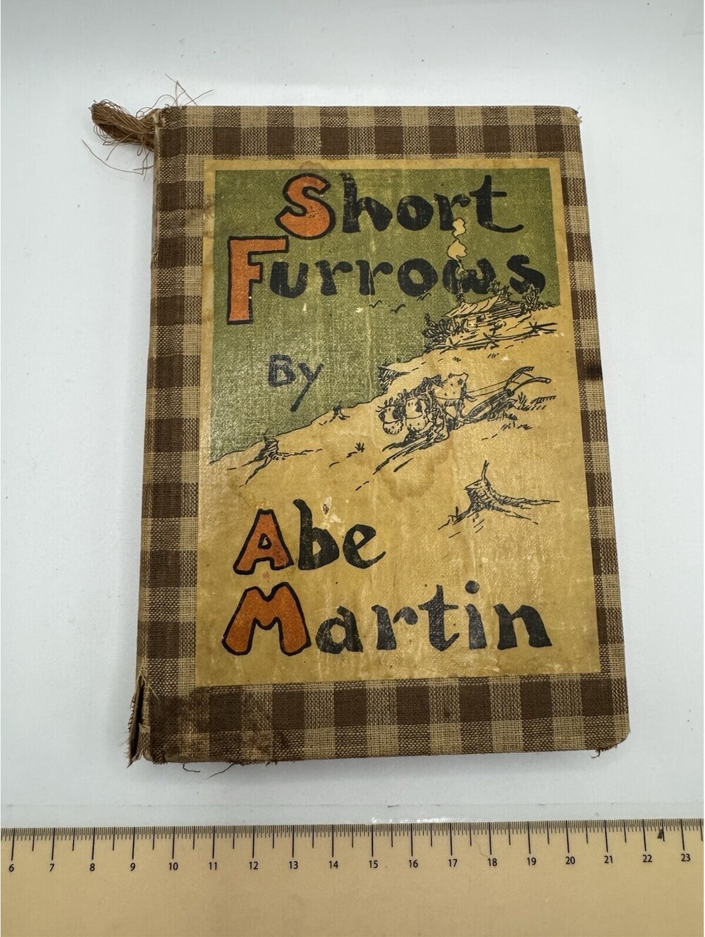 Short Furrows By Abe Martin Vintage Book